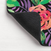 水彩バラ マウスパッド (コーナー)