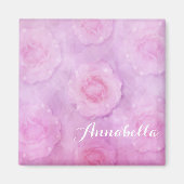 水彩バラ マグネット (正面)