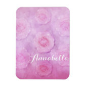 水彩バラ マグネット (縦)