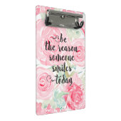 水彩バラ ミニクリップボード (アングル)