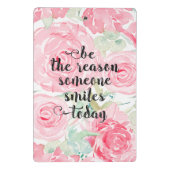 水彩バラ ミニクリップボード (裏面)