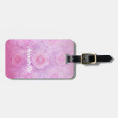 水彩バラ ラゲッジタグ (正面横)