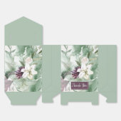 水彩バラ、リリー、マグノリア フェイバーボックス (見開き)