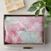 水彩バラ 薄葉紙 (ギフト)