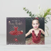 水彩バレエ・トゥトゥ・ダンス発表会 招待状 (スタンド正面)