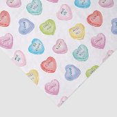 水彩バレンタインデーの会話ハート 薄葉紙 (詳細)