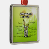 水彩バーカクテルレシピ メタルオーナメント (右)