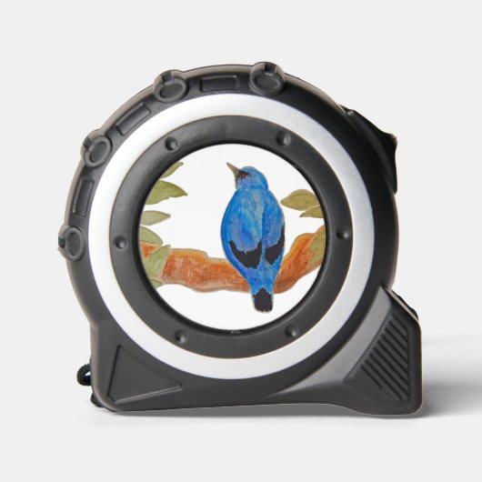 水彩バードブルークッコオシュリケ メジャー (正面)