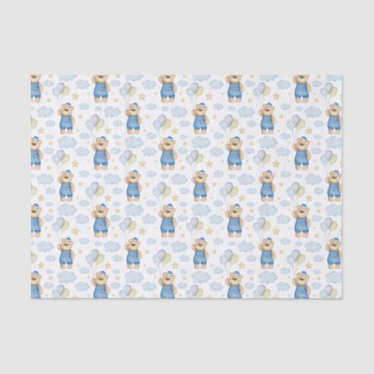 水彩バ航海のルーンベア 薄葉紙 (正面)