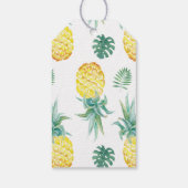 水彩パイナップルサンキューラベル ギフトタグ (裏面)