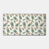 水彩パイナップルパターン2 デスクマット (正面)