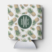 水彩パイナップルパターン 缶クーラー (裏面)