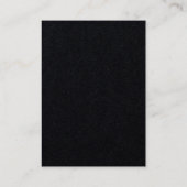 水彩パイナップル栄養士果実 名刺 (裏面)