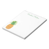 水彩パイナップル ノートパッド (回転)