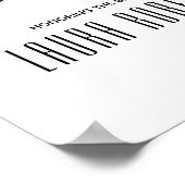 水彩パイナップル |ブライダルシャワーウェルカムサイン ポスター (角)