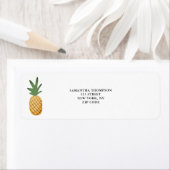 水彩パイナップル ラベル (インサイチュ)