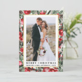 水彩パインズクリスマスオーナメント新着 シーズンカード (スタンド正面)