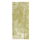 水彩パイン大枝ウィンターウェディングメニューカード ラックカード (裏面)