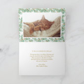 水彩パイン針ガーランド写真 シーズンカード (内部)