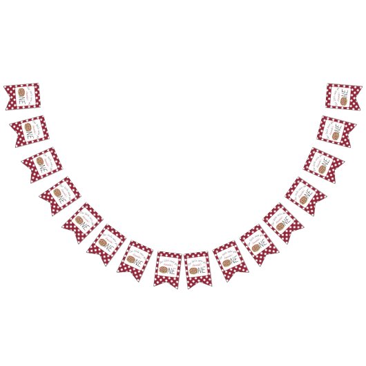 水彩パイ子供の誕生日 バンティングフラッグ (全)