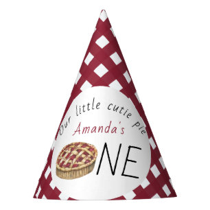 水彩パイ子供の誕生日 パーティーハット