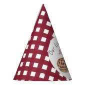 水彩パイ子供の誕生日 パーティーハット (左)