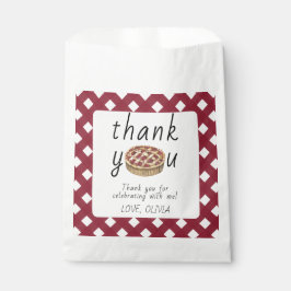 水彩パイ誕生日感謝していユー フェイバーバッグ