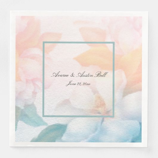 水彩パステルフラワーズ (正面)