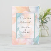 水彩パステルフラワーズ 招待状 (スタンド正面)