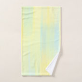 水彩パステルブレンドタオル バスタオルセット (ハンドタオル)