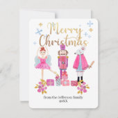 水彩パステル ナッツクラッカー クリスマス (正面)