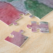 水彩パズルと美しい春鳥 ジグソーパズル (側面)