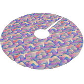 水彩パターンツリースカート ブラッシュドポリエステルツリースカート (アングル)