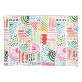 水彩パターン枕カバー 枕カバー (正面)