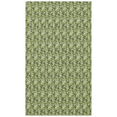 水彩パターン(緑抽象芸術) コンテンポラリー テーブルクロス (正面)