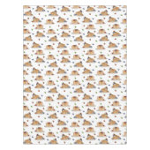 水彩パンケーキとベリーの朝食・ブランチ テーブルクロス (正面)