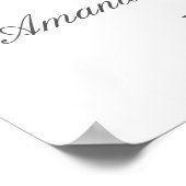 水彩パンケーキベビーブランチシャワーウェルカム ポスター (角)