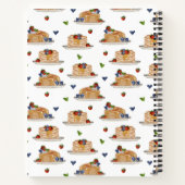 水彩パンケーキ ブライダルシャワーのための朝食・ブランチのレシピ ノートブック (裏面)