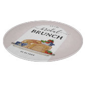 水彩パンケーキ ブライダルシャワーブランケット カスタム カッティングボード (角)