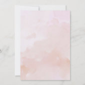 水彩パンケーキ ブライダル ブランシュ 招待状 (裏面)