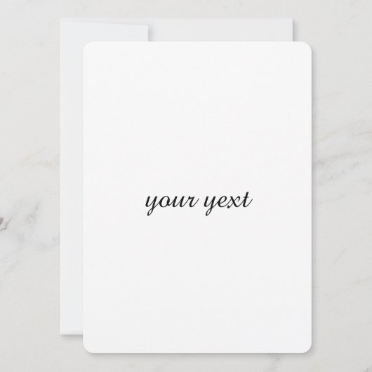 水彩パンジー 招待状 (裏面)