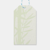 水彩パンダベアーママ&ベビーありがとう ギフトタグ (裏面)