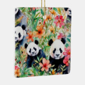 水彩パンダベア セラミックオーナメント (右)