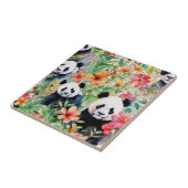 水彩パンダベア タイル (側面)