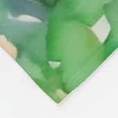 水彩パンダベア フリースブランケット (角)