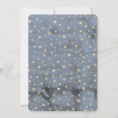 水彩パンダ赤ちゃんシャワー 招待状 (裏面)