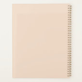 水彩パンパスグラス&書道結婚ズ プランナー手帳 (裏面)