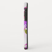 水彩パーソナライズされたピンクタイポグラフィフローラ Case-Mate iPhoneケース (裏面/左)