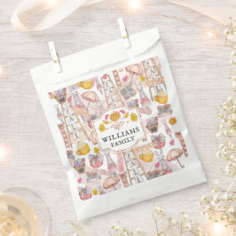 水彩パーソナライズされた秋手絵を描要素 フェイバーバッグ