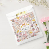 水彩パーソナライズされた秋手絵を描要素 フェイバーバッグ (封をした状態)